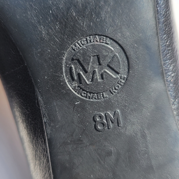 MICHAEL KORS Flex Leather Mid-Heel Pump Women's Size 8M - Picture 9 of 10